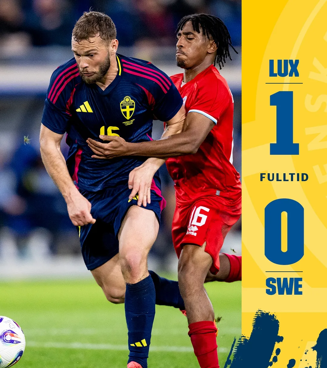 关于瑞典队遭逢惨败，欧预赛前景堪忧的信息